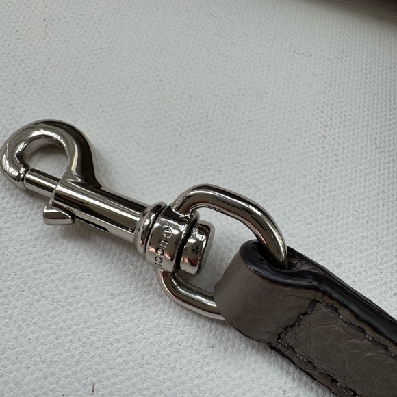 New condition LUXE Bamboo Daily Top Handle Bag with strap in grey - Picture 3 of 16